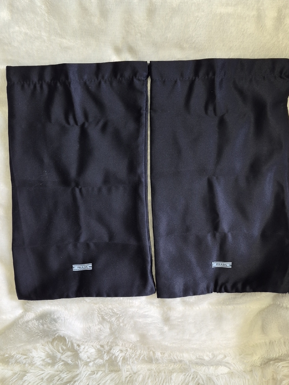 Lot Of 2 Prada Dust Black Bags
